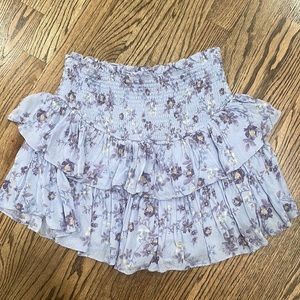 Talulah smocked skort